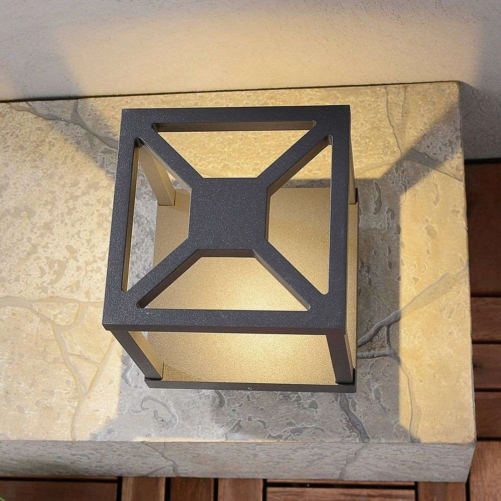 Lucande Lámparas Lealand Lámpara Exterior/Jardín Graphite - Lucande 4 Lucande Lámparas Lealand Lámpara Exterior/Jardín Graphite - Lucande - Imagen 4