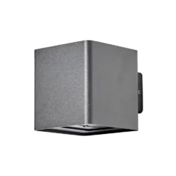 Lucande Lámparas Aaron Aplique Exterior IP54 Graphite - Lucande