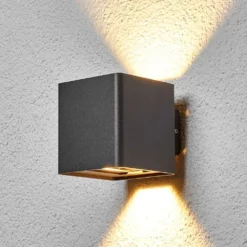 Lucande Lámparas Aaron Aplique Exterior IP54 Graphite - Lucande 8 Lucande Lámparas Aaron Aplique Exterior IP54 Graphite - Lucande -Lucande 42510965031973