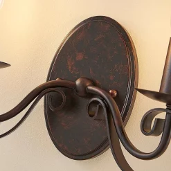 Lucande Lámparas Caleb Aplique De Pared Rust - Lucande -Lucande 42510965098546