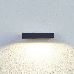 Lucande Lámparas Maico Udendørs Aplique De Pared Dark Grey - Lucande -Lucande 42510965128545