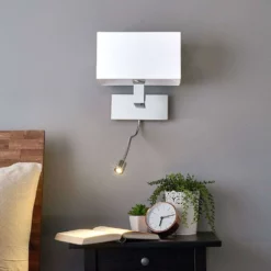 Lucande Lámparas Tamara Aplique De Pared White/Chrome - Lucande -Lucande 42510965130972