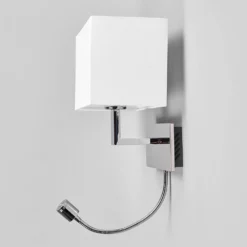 Lucande Lámparas Tamara Aplique De Pared White/Chrome - Lucande -Lucande 42510965130974