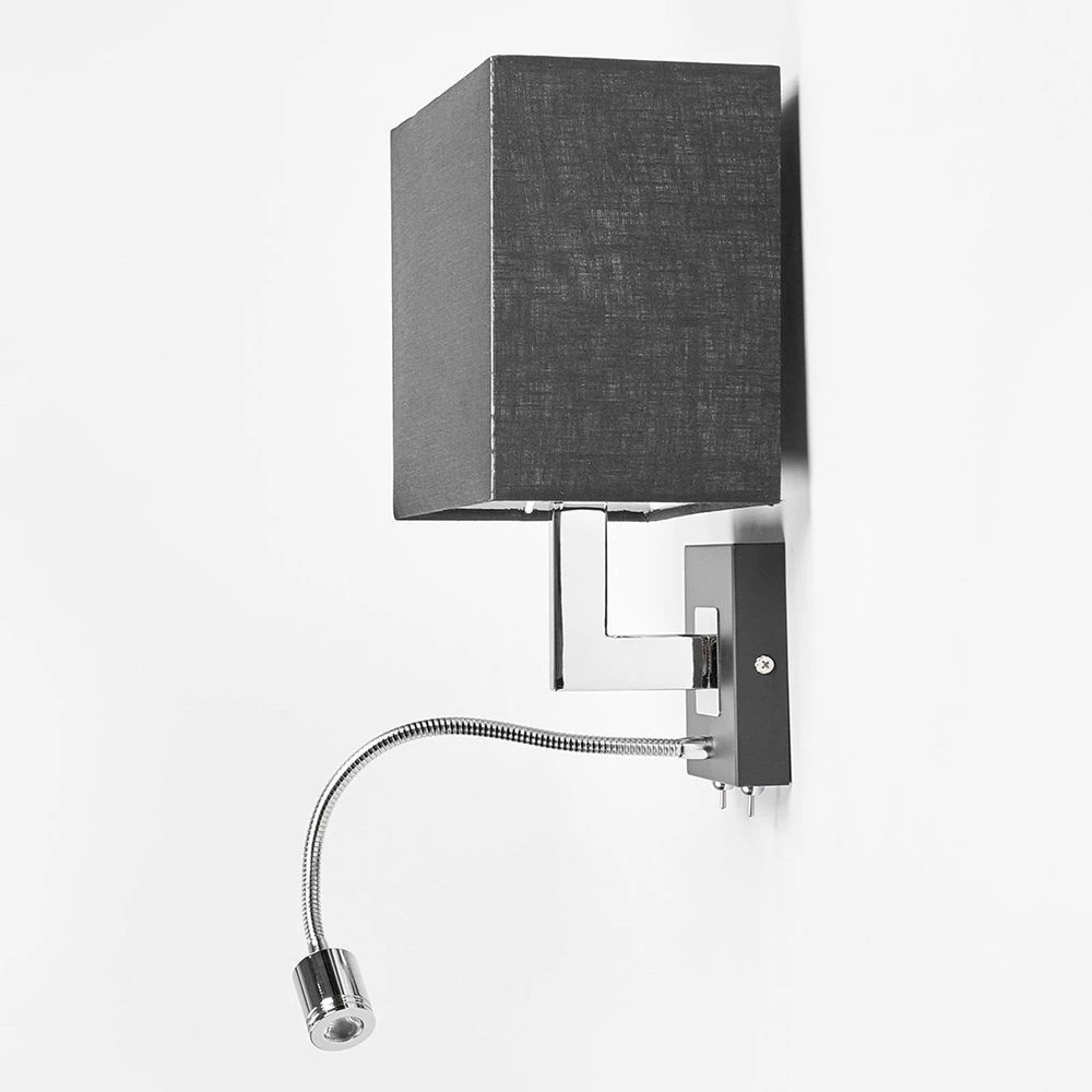 Lucande Lámparas Rebekka Aplique De Pared Black/Chrome - Lucande 5 Lucande Lámparas Rebekka Aplique De Pared Black/Chrome - Lucande - Imagen 5