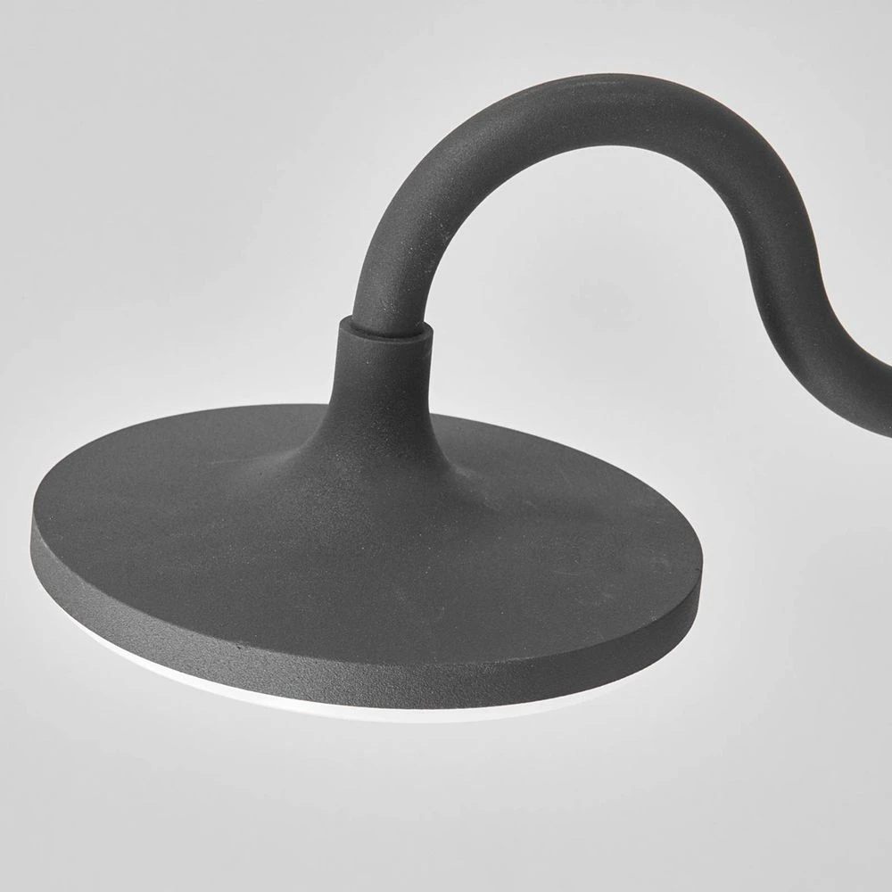 Lucande Lámparas Finny Udendørs Aplique De Pared Dark Grey/White - Lucande 4 Lucande Lámparas Finny Udendørs Aplique De Pared Dark Grey/White - Lucande - Imagen 4