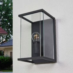 Lucande Lámparas Annalea Aplique Exterior IP54 Dark Grey - Lucande -Lucande 42510965210613 2