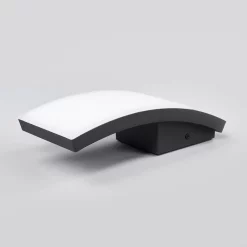 Lucande Lámparas Siara Udendørs Aplique De Pared Dark Grey/White - Lucande -Lucande 42510965235534