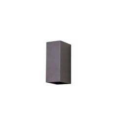 Lucande Lámparas Mikka Aplique Exterior IP54 Dark Grey - Lucande