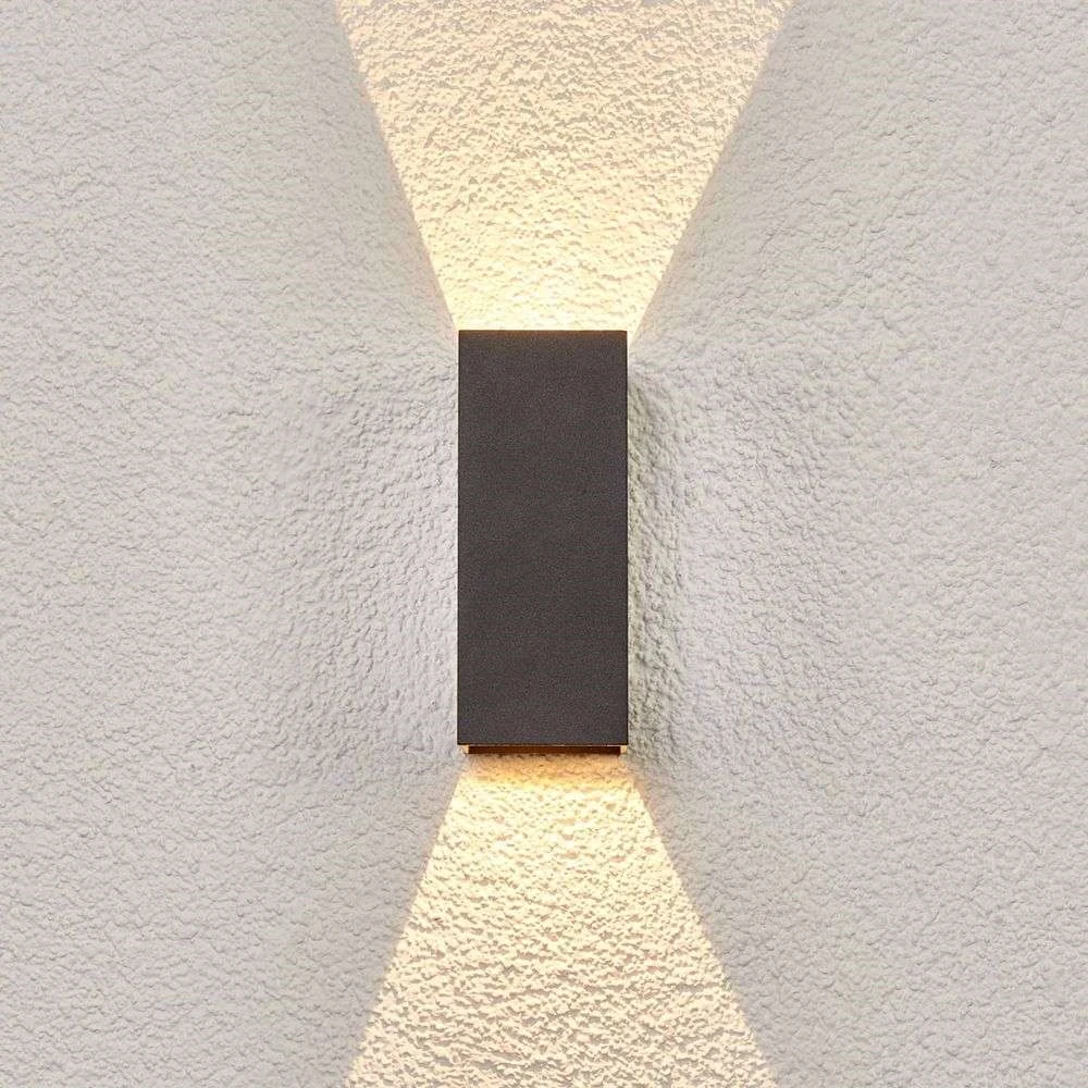 Lucande Lámparas Mikka Aplique Exterior IP54 Dark Grey - Lucande 3 Lucande Lámparas Mikka Aplique Exterior IP54 Dark Grey - Lucande - Imagen 3