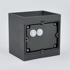 Lucande Lámparas Evie Udendørs Aplique De Pared Dark Grey/Clear - Lucande -Lucande 42510965260354