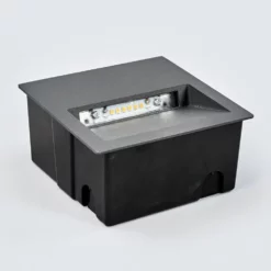 Lucande Lámparas Loya Square Empotrable Exterior IP54 Dark Grey - Lucande -Lucande 42510965260733 2