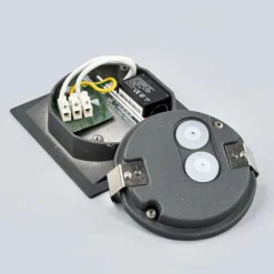 Lucande Lámparas Loya Square Empotrable Exterior IP54 Dark Grey - Lucande -Lucande 42510965260736