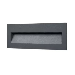Lucande Lámparas Loya Long Empotrable Exterior IP54 Dark Grey - Lucande