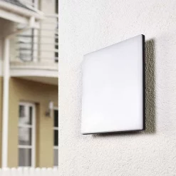 Lucande Lámparas Henni Udendørs Lámpara De Techo Dark Grey/White - Lucande -Lucande 42510965277804