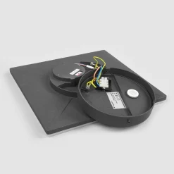 Lucande Lámparas Henni Udendørs Lámpara De Techo W/Sensor Dark Grey/White - Lucande -Lucande 42510965277976