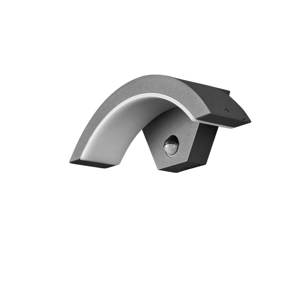 Lucande Lámparas Jule Udendørs Aplique De Pared W/Sensor Graphite/White - Lucande 1 Lucande Lámparas Jule Udendørs Aplique De Pared W/Sensor Graphite/White - Lucande