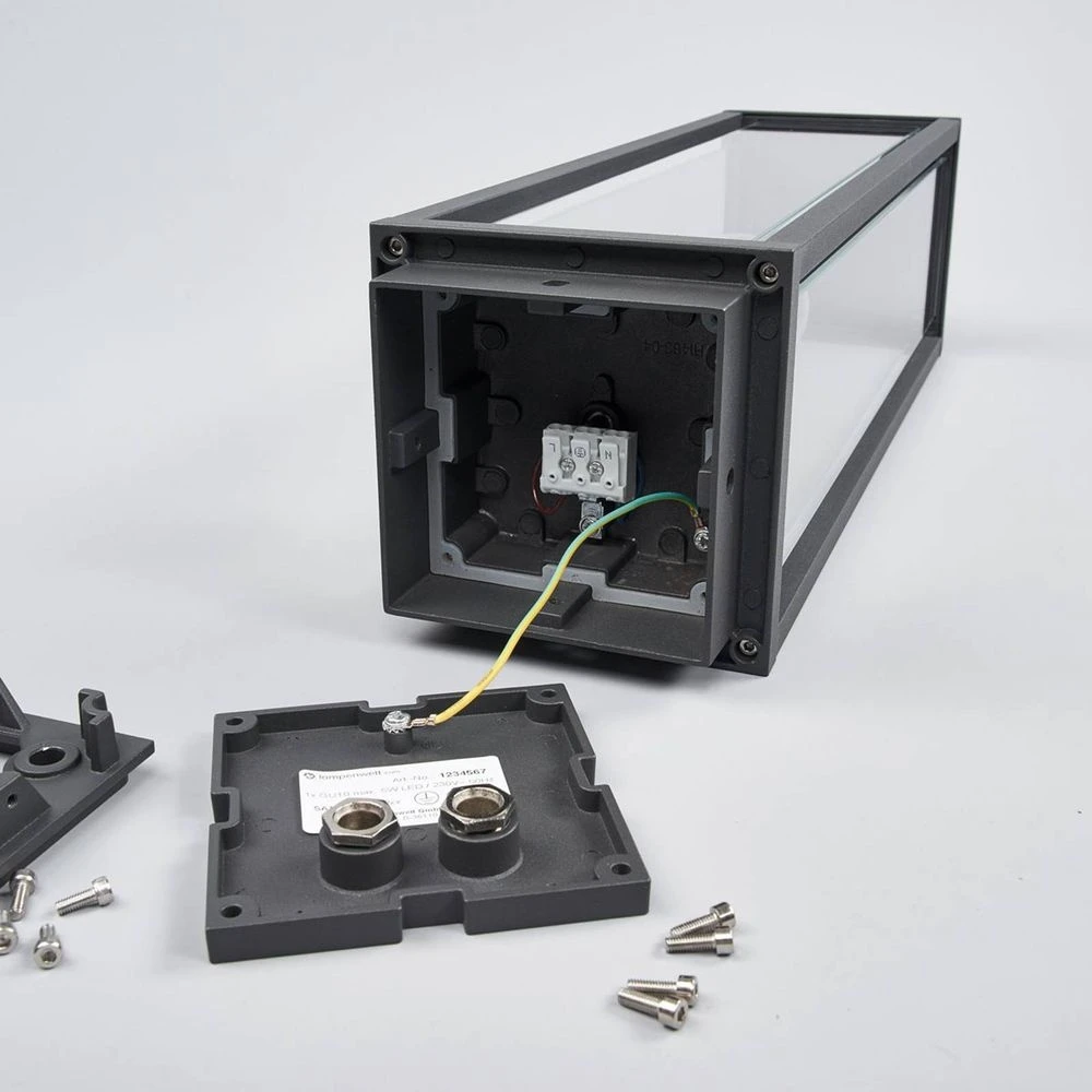 Lucande Lámparas Annalea Lámpara Exterior/Jardín H50 Dark Grey/Clear - Lucande 6 Lucande Lámparas Annalea Lámpara Exterior/Jardín H50 Dark Grey/Clear - Lucande - Imagen 6