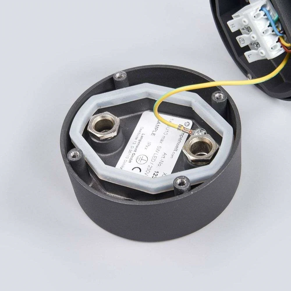 Lucande Lámparas Beatrix Udendørs Aplique De Pared Dark Grey/Clear - Lucande 6 Lucande Lámparas Beatrix Udendørs Aplique De Pared Dark Grey/Clear - Lucande - Imagen 6