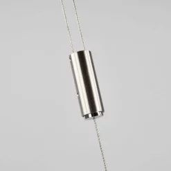 Lucande Lámparas Nora Lámpara Colgante Oak/Nickel - Lucande -Lucande 42510965318316