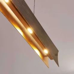 Lucande Lámparas Ebba Lámpara Colgante Black/Gold - Lucande -Lucande 42510965372536