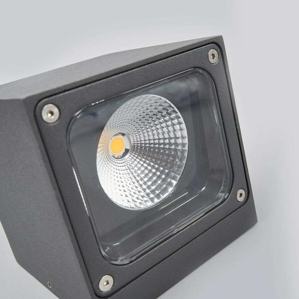 Lucande Lámparas Merjem Big Up/Down Aplique Exterior IP54 Dak Grey - Lucande 5 Lucande Lámparas Merjem Big Up/Down Aplique Exterior IP54 Dak Grey - Lucande - Imagen 5