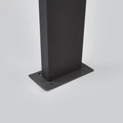 Lucande Lámparas Juvia Lámpara Exterior/Jardín H100 Graphite/Opal - Lucande -Lucande 42510965384586