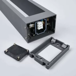 Lucande Lámparas Jupp High Lámpara Exterior/Jardín IP54 Graphite - Lucande -Lucande 42510965387486