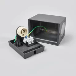 Lucande Lámparas Xava Aplique Exterior IP65 Graphite - Lucande -Lucande 42510965388475