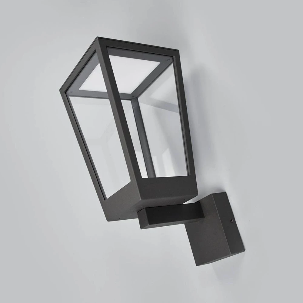 Lucande Lámparas Chaja Udendørs Aplique De Pared Dark Grey/Clear - Lucande 3 Lucande Lámparas Chaja Udendørs Aplique De Pared Dark Grey/Clear - Lucande - Imagen 3