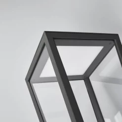 Lucande Lámparas Chaja Udendørs Aplique De Pared W/SensorDark Grey/Clear - Lucande -Lucande 42510965389464