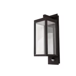 Lucande Lámparas Ferdinand Aplique Pared Exterior W/Sensor Dark Grey - Lucande