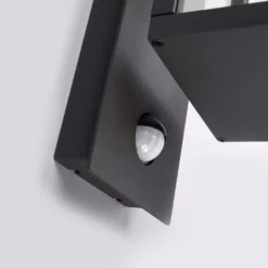 Lucande Lámparas Ferdinand Aplique Pared Exterior W/Sensor Dark Grey - Lucande -Lucande 42510965411685