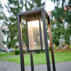 Lucande Lámparas Ferdinand Lámpara Para Jardín Dark Grey - Lucande -Lucande 42510965411753