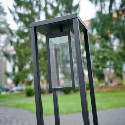 Lucande Lámparas Ferdinand Lámpara Para Jardín Dark Grey - Lucande -Lucande 42510965411754