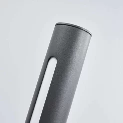 Lucande Lámparas Tomas Lámpara Para Jardín H75 Dark Grey/White - Lucande -Lucande 42510965476966