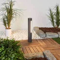 Lucande Lámparas Tomas Lámpara Para Jardín H40 Dark Grey/White - Lucande 10 Lucande Lámparas Tomas Lámpara Para Jardín H40 Dark Grey/White - Lucande -Lucande 42510965477025