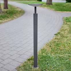 Lucande Lámparas Fenia Lámpara Para Jardín H100 Anthracite/Opal - Lucande -Lucande 42510965479863