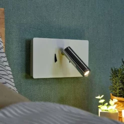 Lucande Lámparas Elske Aplique De Pared White/Chrome - Lucande -Lucande 42510965481053