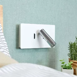 Lucande Lámparas Elske Aplique De Pared White/Chrome - Lucande -Lucande 42510965481054