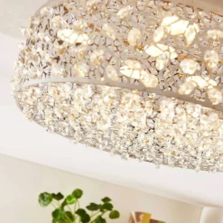 Lucande Lámparas Felias Lámpara De Techo Chrome/Clear - Lucande -Lucande 42510965487096