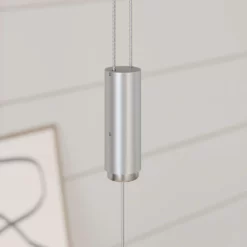 Lucande Lámparas Karinja Lámpara Colgante Wood/Nickel - Lucande -Lucande 42510965491264