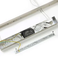 Lucande Lámparas Karinja Lámpara Colgante Wood/Nickel - Lucande -Lucande 42510965491266