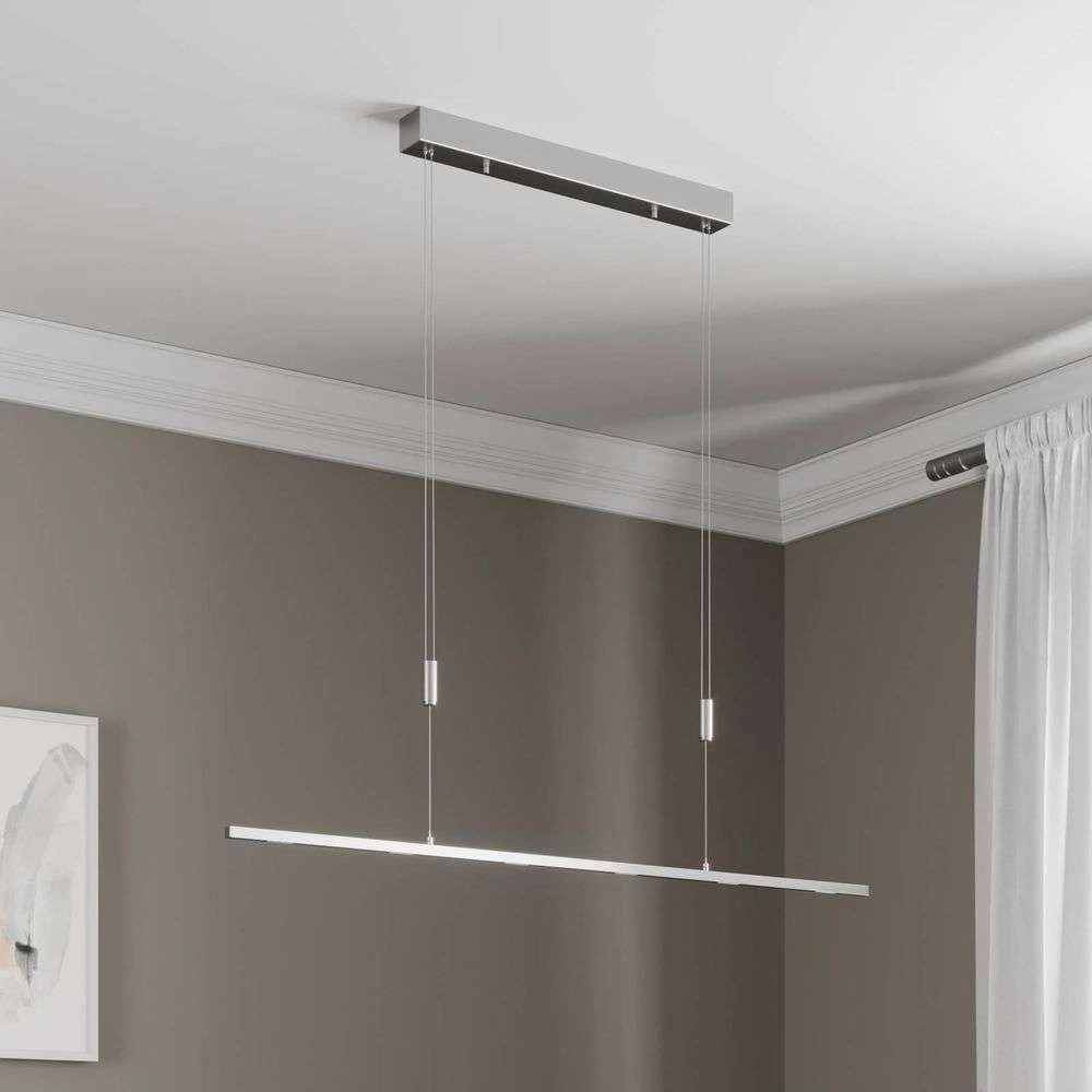 Lucande Lámparas Arnik Lámpara Colgante L120 Nickel - Lucande 3 Lucande Lámparas Arnik Lámpara Colgante L120 Nickel - Lucande - Imagen 3