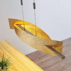 Lucande Lámparas Marija Lámpara Colgante L100 Gold/Silver - Lucande -Lucande 42510965526834