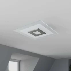 Lucande Lámparas Tian Lámpara De Techo 39x39 Alu/Clear - Lucande -Lucande 42510965543113