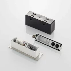 Lucande Lámparas Roni Short Empotrable Aplique De Pared Exterior Steel - Lucande -Lucande 42510965557766