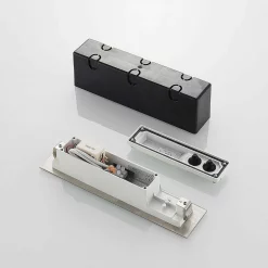 Lucande Lámparas Roni Long Empotrable Aplique De Pared Exterior Steel - Lucande -Lucande 42510965557834