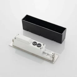 Lucande Lámparas Roni Long Empotrable Aplique De Pared Exterior Steel - Lucande -Lucande 42510965557835