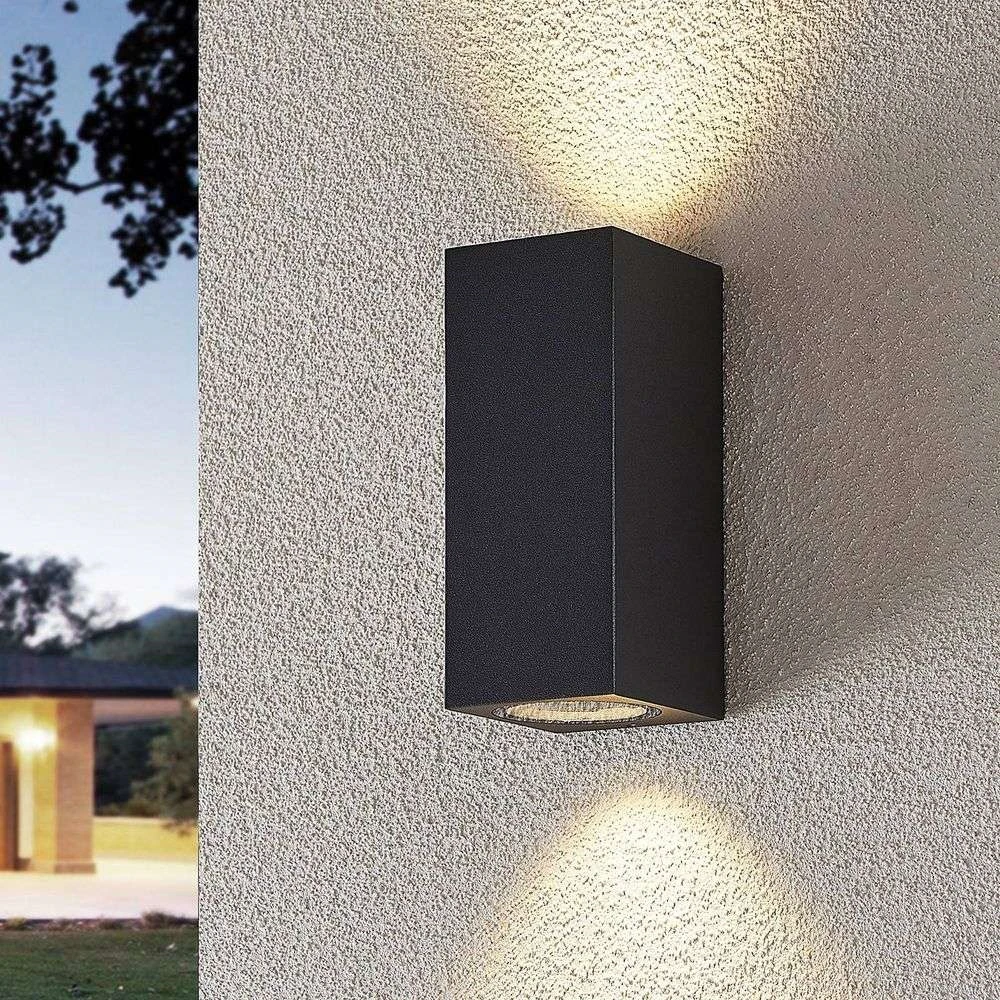 Lucande Lámparas Lavina Up/Down Aplique Pared Exterior Dark Grey - Lucande 2 Lucande Lámparas Lavina Up/Down Aplique Pared Exterior Dark Grey - Lucande - Imagen 2