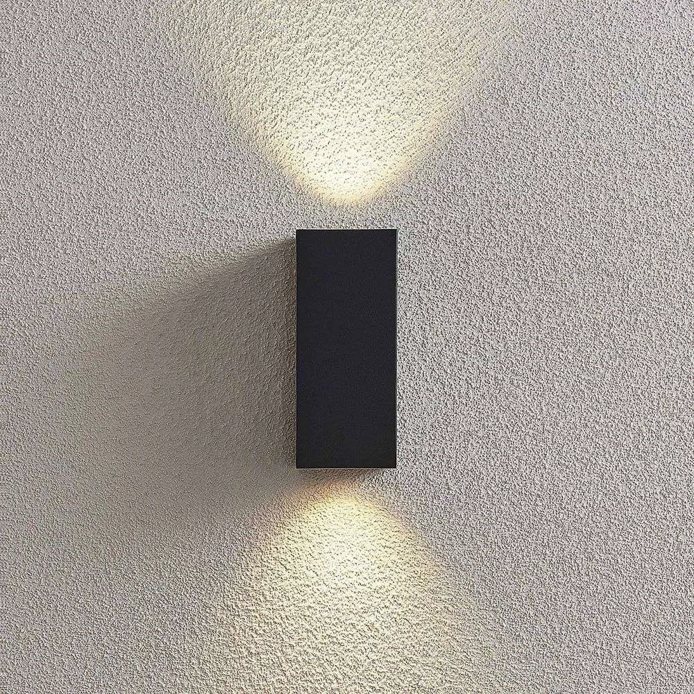 Lucande Lámparas Lavina Up/Down Aplique Pared Exterior Dark Grey - Lucande 3 Lucande Lámparas Lavina Up/Down Aplique Pared Exterior Dark Grey - Lucande - Imagen 3